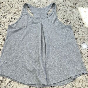 Lululemon Love Tank Top Light Heather Gray Size 12